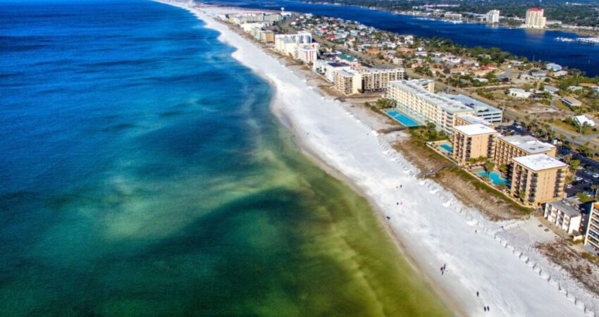 A view from the Florida Gulf Coast beaches.