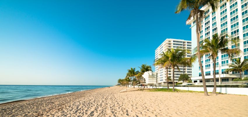 The view at one of Florida's best Atlantic coast beaches.