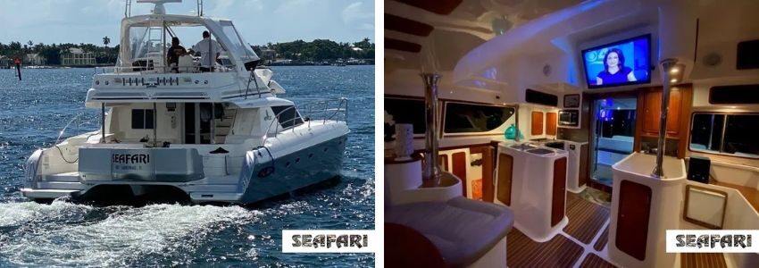Photos of Seafari yacht.