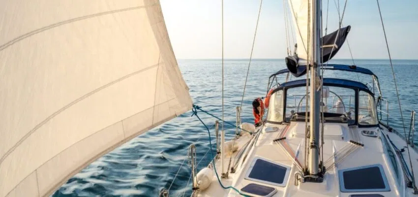 A boating vacation in the middle of the sea with perfect weather is a great idea to post on Instagram with a great caption.