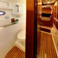 Seafari Boca Raton yacht indoor areas.