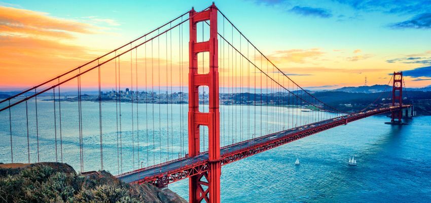 bachelor party locations (2) Renowned for its iconic Golden Gate Bridge and historic cable cars, San Francisco blends culture, adventure, and charm.