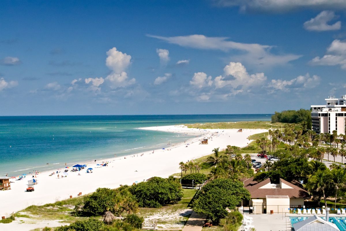 Lido Key, Florida, is best known for its pristine beaches, sunsets, and eco-tourism.