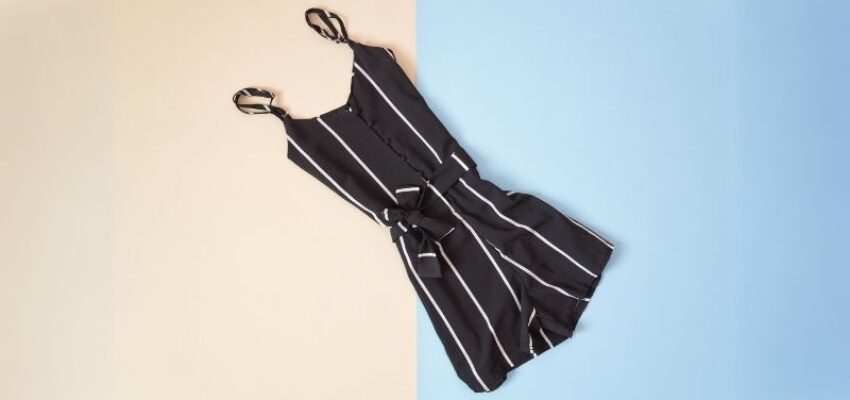 Opt for a cute and easy one-piece outfit like a romper or jumpsuit for effortless style.