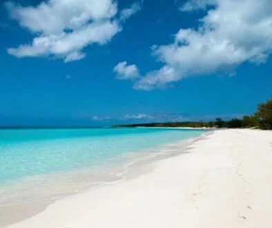 A view from Half Moon Cay.