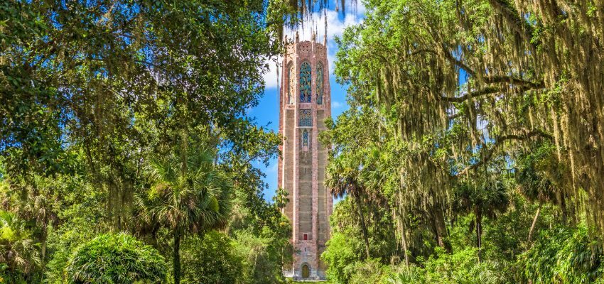 Bok Tower Gardens stands as one of the must-see hidden gems in Florida, which was originally a bird sanctuary with citrus groves and wildflowers.