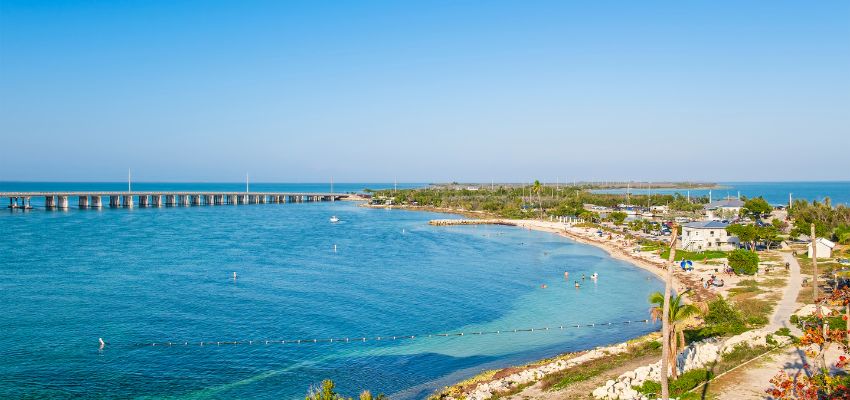 Nestled in the heart of Bahia Honda State Park, Calusa Beach is renowned for its breathtaking sunsets and gentle, shallow waters.